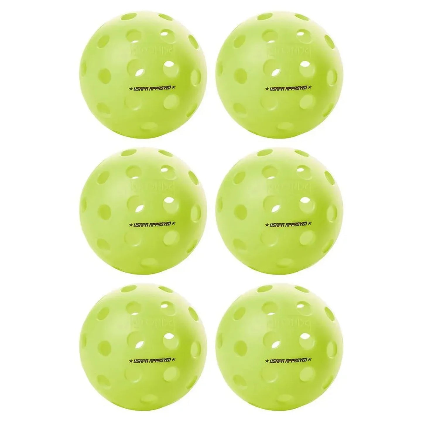 Fuse G2 Outdoor Pickleballs Neon 6-Pack-Balls-Onix-95195-DEFAULT-L-Tennis Express