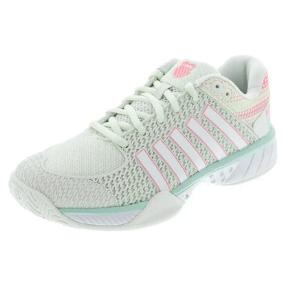 Women's Express Light Pickleball Shoes Ice and Honeydew-Footwear-K-Swiss-96563-440F25copy_1a570647-2891-412a-84e1-502329e8d7b0-Tennis Express