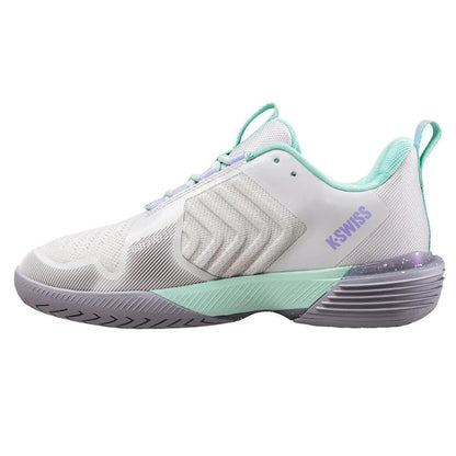 Women's Ultrashot 3 Tennis Shoes Nimbus Cloud and Lilac Gray