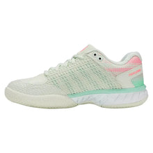 Women's Express Light D Width Pickleball Shoes Ice and Honeydew