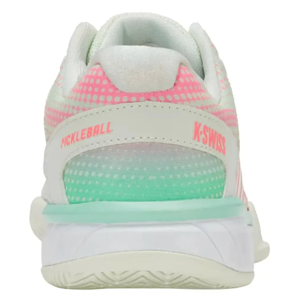 Women's Express Light D Width Pickleball Shoes Ice and Honeydew
