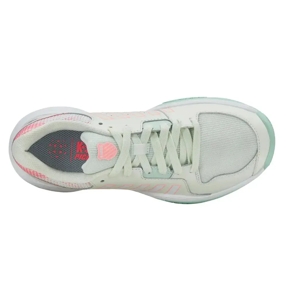 Women's Court Express Pickleball Shoes Ice and White