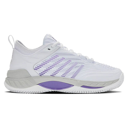 Women's Hypercourt Supreme 2 HB Clay Tennis Shoes White and Lunar Rock