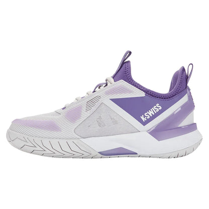 Women's K-Frame Speed Tennis Shoes Nimbus Cloud and White