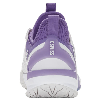 Women's K-Frame Speed Tennis Shoes Nimbus Cloud and White