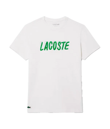 Camiseta Lacoste Ultra Dry White 2025