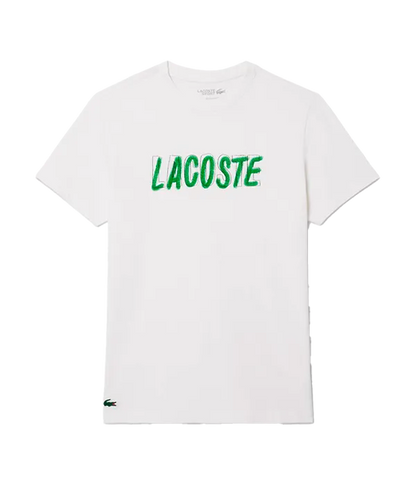 Camiseta Lacoste Ultra Dry White 2025