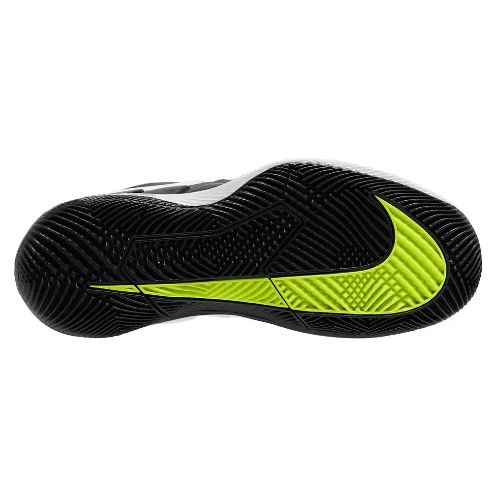 Juniors' Vapor X Tennis Shoes Black and White