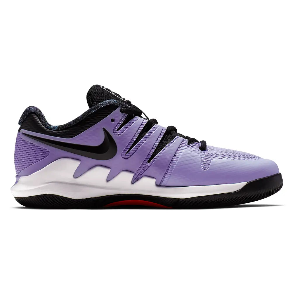 Juniors' Court Vapor X Tennis Shoes Purple Agate and Black