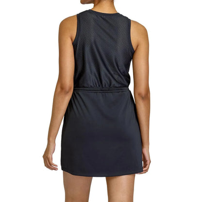 Womens Camp Short Sleeve Tennis Dress Onyx-Apparel-Tail-AX5128-9005_2-Tennis Express