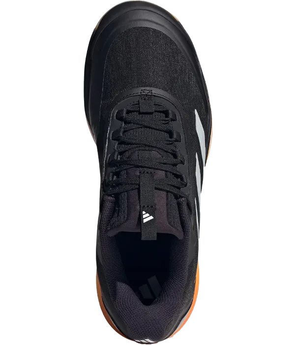 Padel Shoes Adidas Avacourt 2 Clay Mujer Negro/Naranja