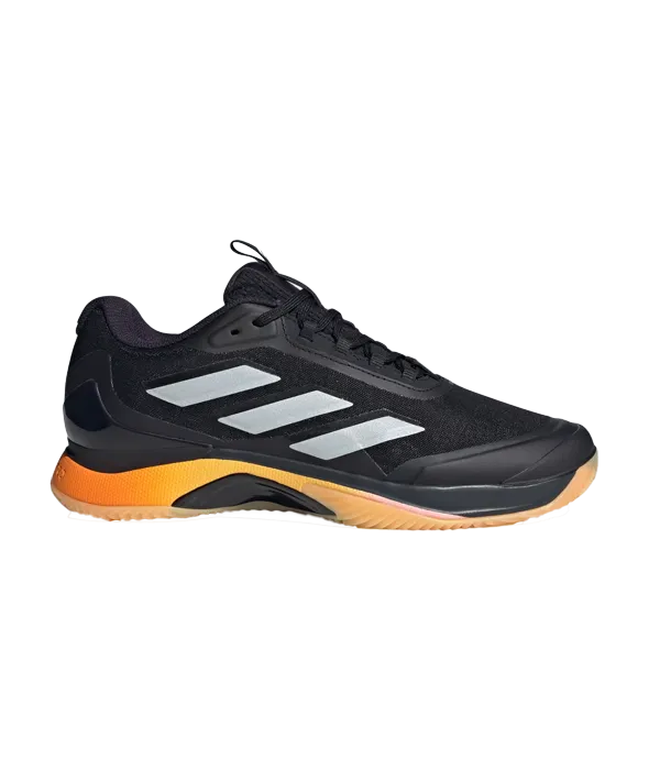 Padel Shoes Adidas Avacourt 2 Clay Mujer Negro/Naranja