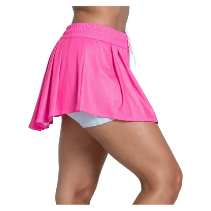 Women's High Waist All That Shimmers 13.5 Inch Tennis Skort