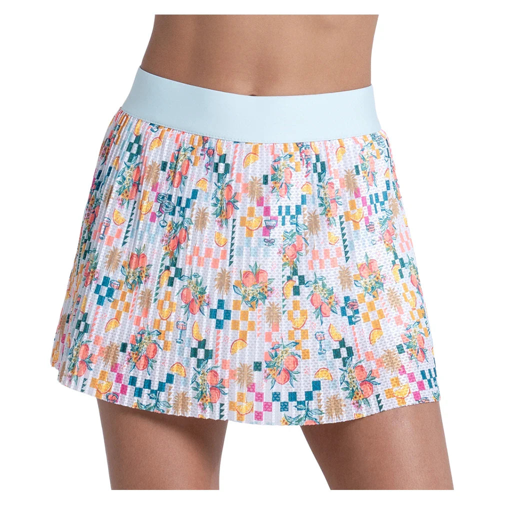 Women's Pleated Tennis Skort Multicolor