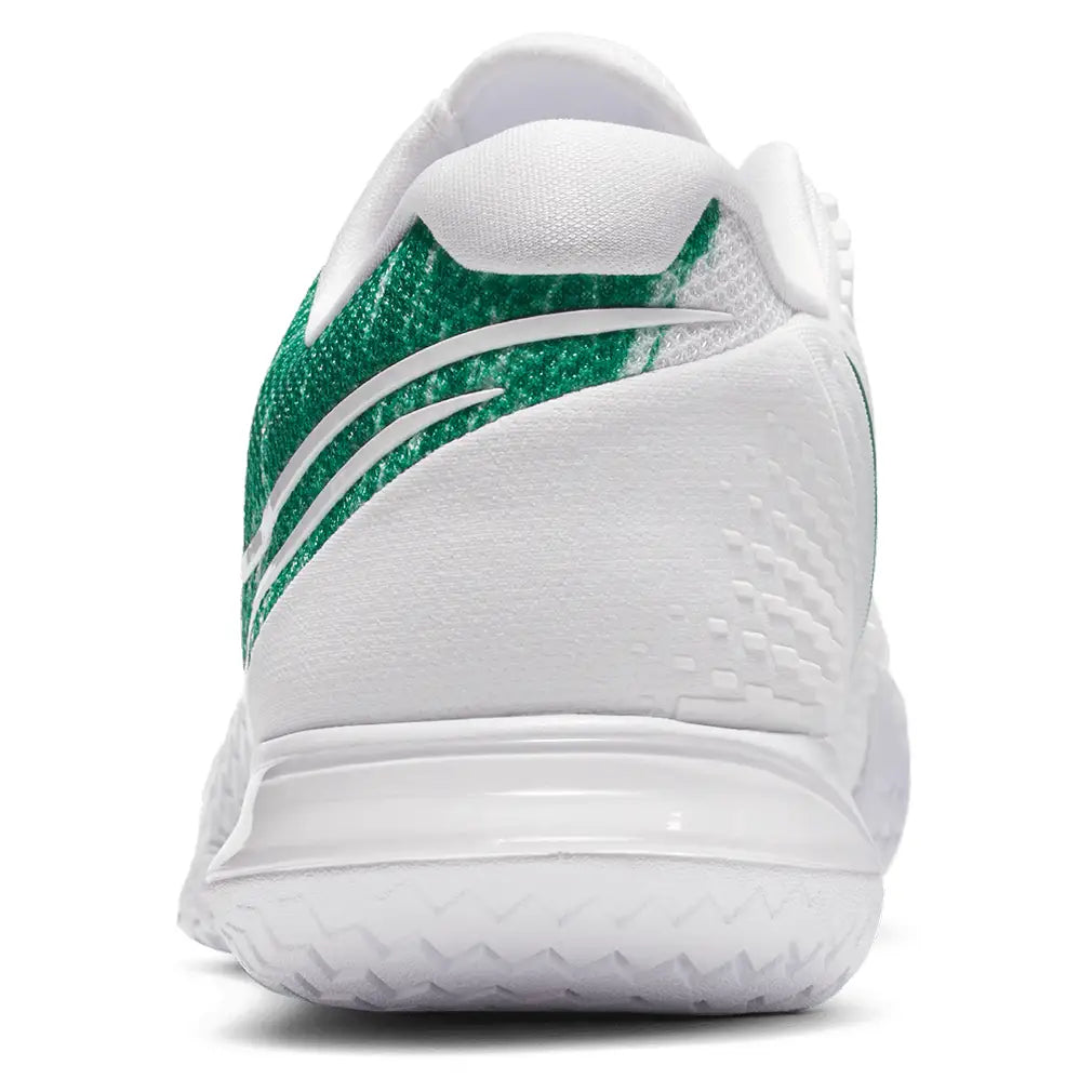 Men's Vapor Cage 4 Tennis Shoes White and Clover