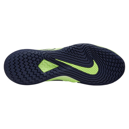 Men's Air Zoom Vapor Cage 4 Tennis Shoes Ghost Green and Blackened Blue