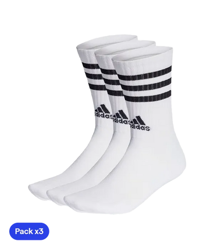 Socks Adidas Premium White (x3)