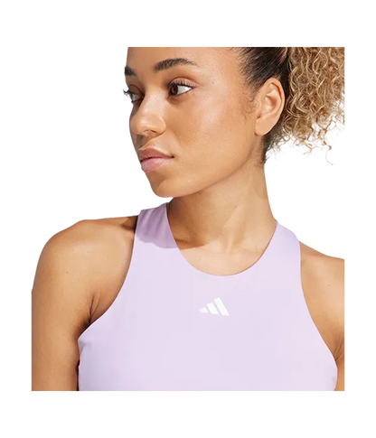 Camiseta Adidas con sujetador Y-TANK MIDI Morado 2025