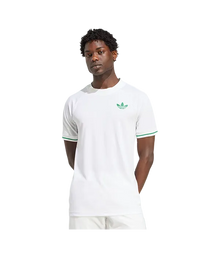 Camiseta Adidas FLT TEE Pro White Logo Verde 2025
