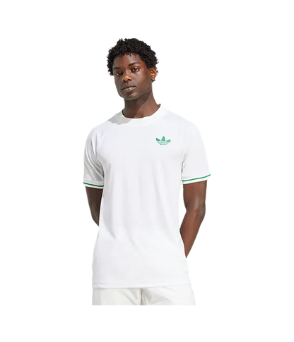Camiseta Adidas FLT TEE Pro White Logo Verde 2025