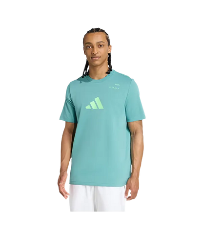 Camiseta Adidas Padel CAT GT Verde 2025