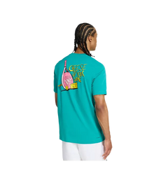 Camiseta Adidas Padel Graphic T Verde 2025