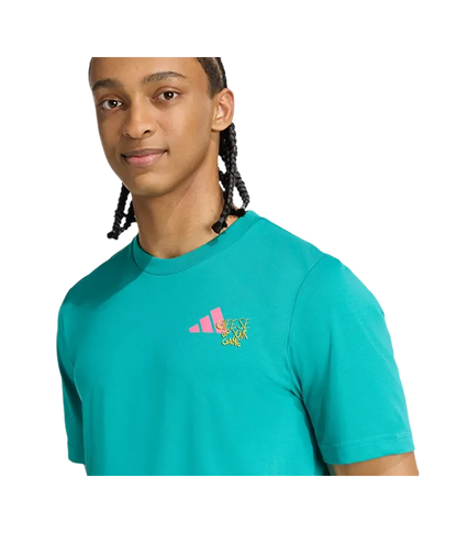 Camiseta Adidas Padel Graphic T Verde 2025