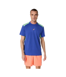 Camiseta Asics Padel Court SS Dark Cobalt/Menthol 2025