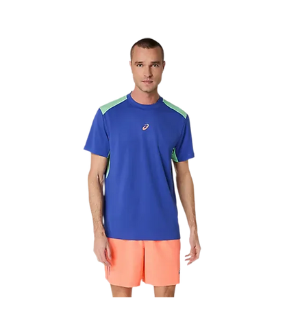 Camiseta Asics Padel Court SS Dark Cobalt/Menthol 2025