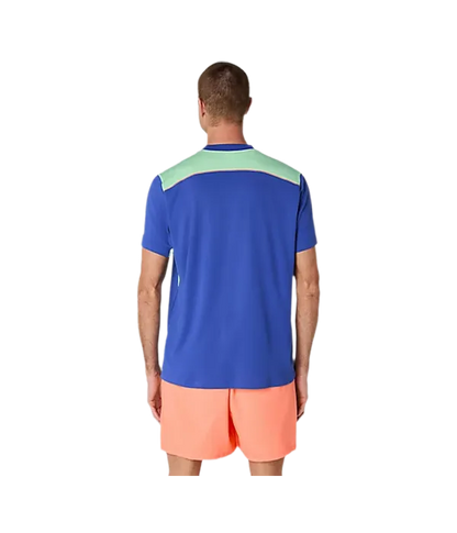 Camiseta Asics Padel Court SS Dark Cobalt/Menthol 2025