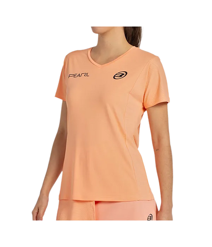 Camiseta Bullpadel Bea Albaricoque 2025 Mujer