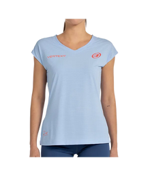 Camiseta Bullpadel Delfi Azul Celeste Mujer 2025