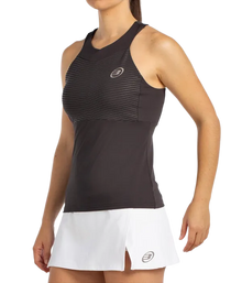 Camiseta Bullpadel Erare Azabache Mujer 2025