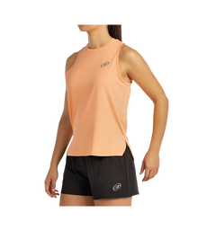 Camiseta Bullpadel Etilo Mujer Albaricoque 2025