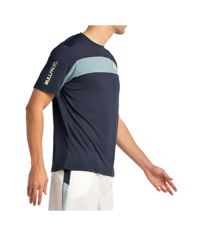 Camiseta Bullpadel Libio Océano Profundo 2025
