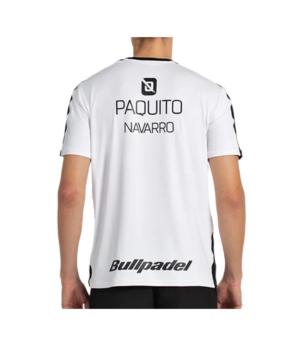 Camiseta Bullpadel Paquito White 2025