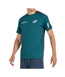 Camiseta Bullpadel Paquito Verde Oscuro 2025