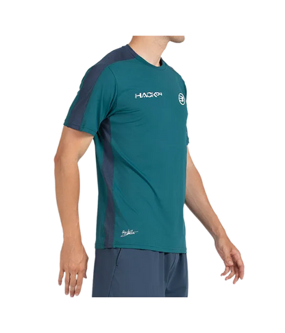 Camiseta Bullpadel Paquito Verde Oscuro 2025