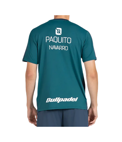 Camiseta Bullpadel Paquito Verde Oscuro 2025