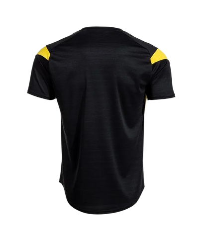 Camiseta Joma Montreal Negro/Amarillo/White 2025