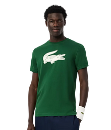 Camiseta Lacoste Ultra Dry Verde Oscuro 2025
