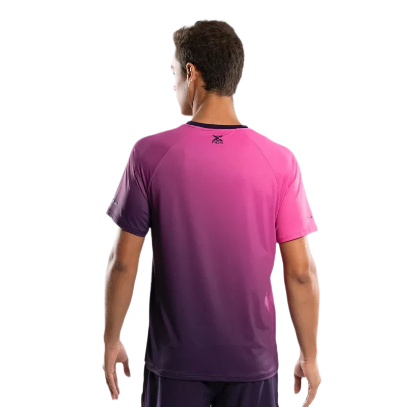 Camiseta NOX Pro Blackberry/Rose