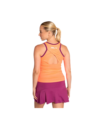 Camiseta Siux Strike Mujer Rosa sin mangas 2025