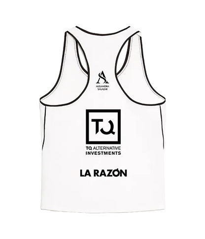 Camiseta Oysho Alejandra Salazar Blanca 2025