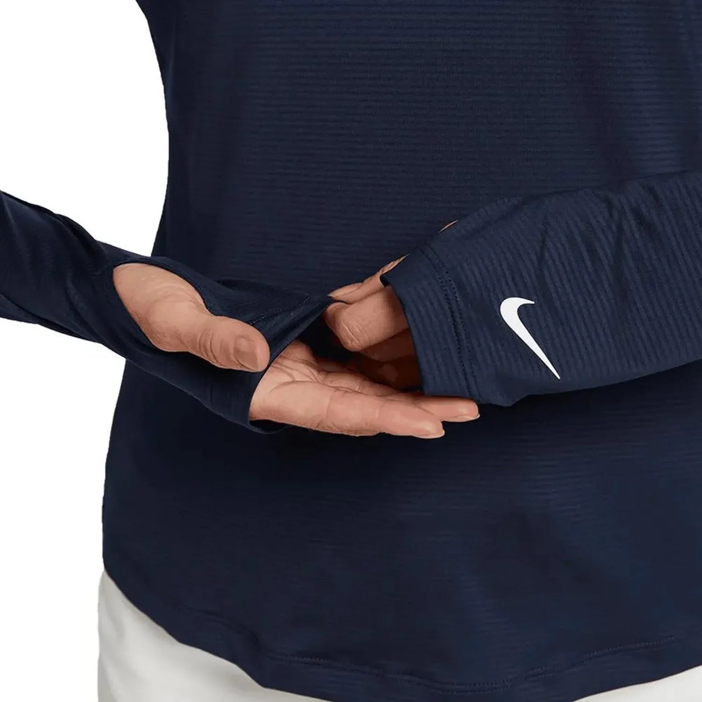 Women's Dri-Fit Victory Long Sleeve Print Tennis Top