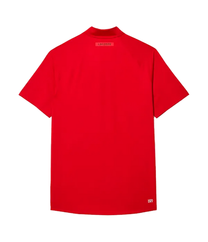 Polo Lacoste Djokovic Rojo/Negro 2025