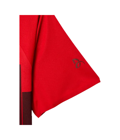 Polo Lacoste Djokovic Rojo/Negro 2025