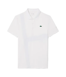 Polo Lacoste Novak Djokovic White 2025