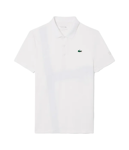 Polo Lacoste Novak Djokovic White 2025