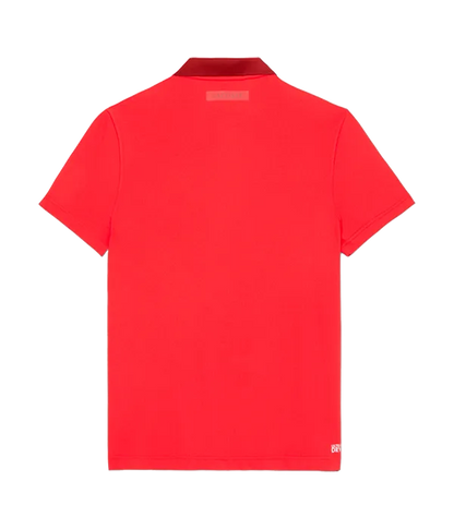 Polo Lacoste Novak Djokovic Rojo/Granate 2025